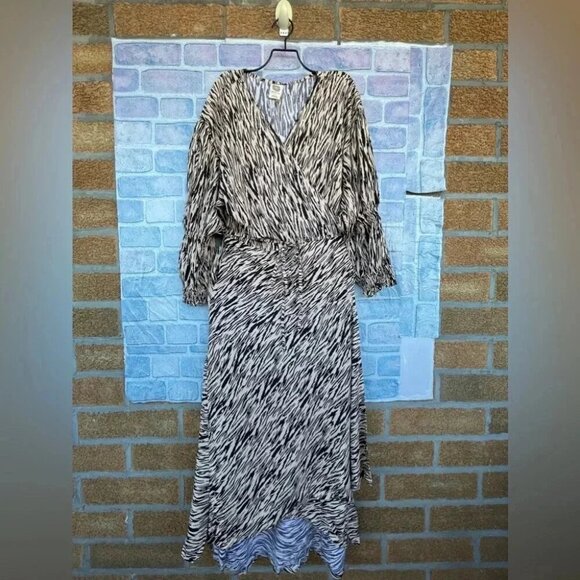 BALI ELF  Set Sail Puff Sleeve Wrap Dress XXXL - Picture 3 of 16